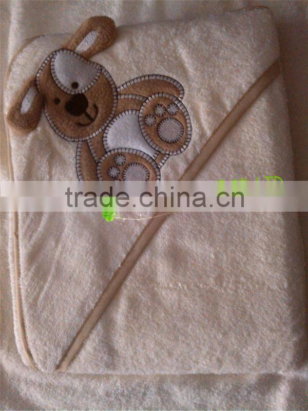 wholesale christmas BABY bath towel with embroidery