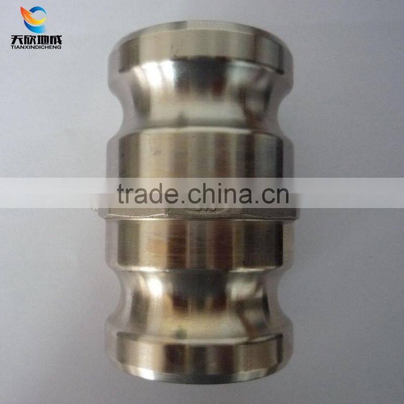 Stainless steel Hydraulic quick coupler,water quick coupling pipes joint