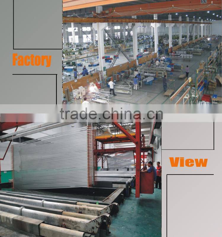 Powder coated Aluminum Wood Finish Profile For Doors and Windows