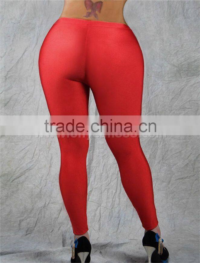 Top quality hot sale plus size girls tights red hot leggings