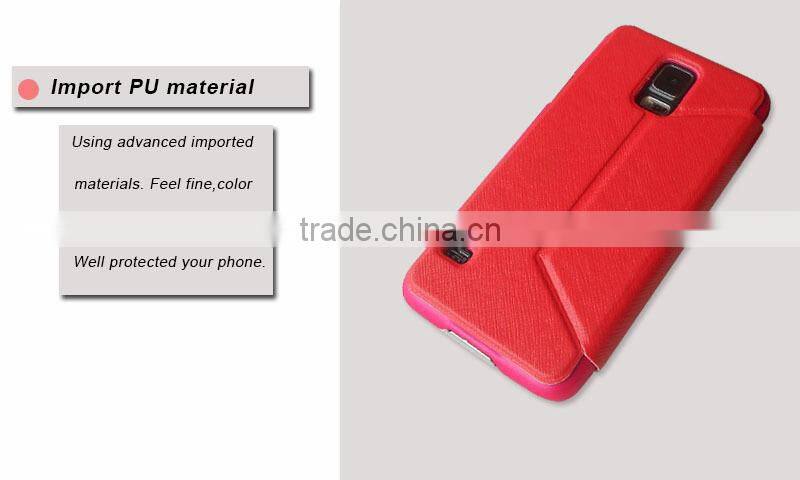 Oracle Bone Pattern PU PCase for Samsung S4 S5