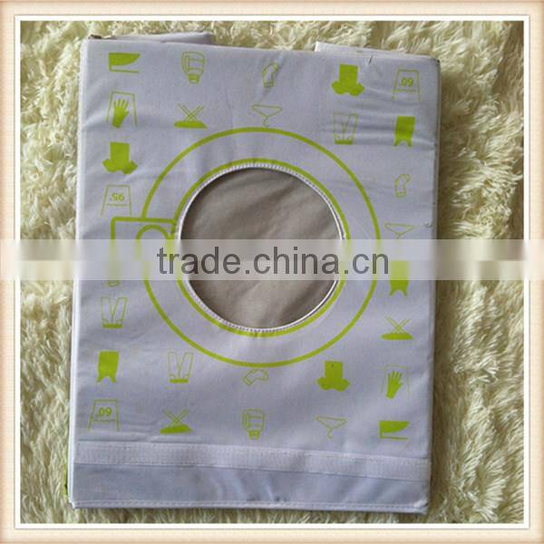 Washing machine style storage box