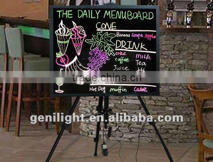 Multi-applied Reusable LED Writing Board for advertising 60*40cm