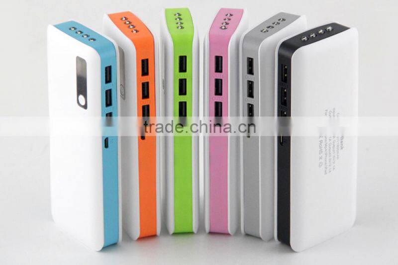 11800 mAh Power Bank, 11800 mAh 3 Ports Portable Power Bank For iphone for Samsung