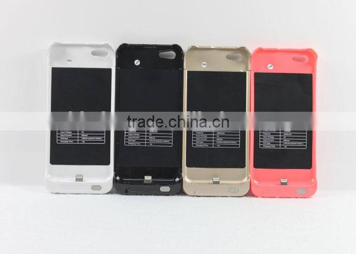 for iphone 5 Battery charger 2200 Mah Aluminum Metal External Backup