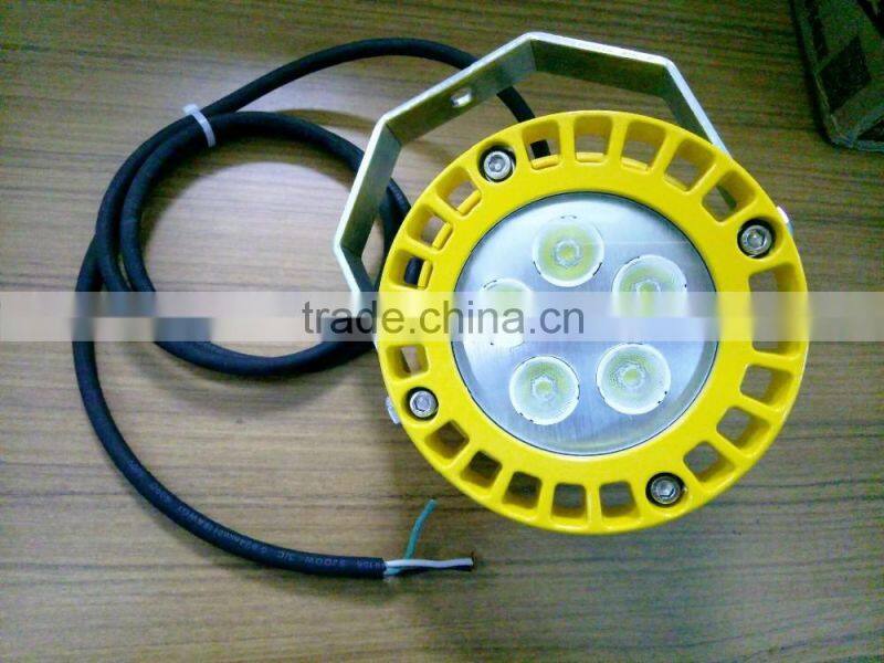 CE Fcc approved 30W/16W IP67 loading dock light with 40 inch flexible arm