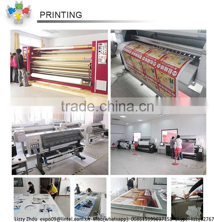 the High-end telescopic roll up banner stand display