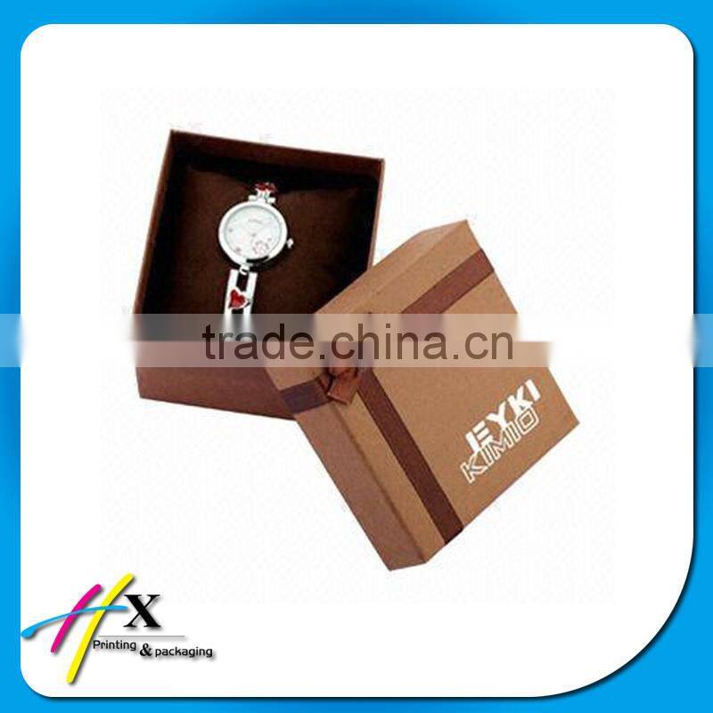 2015 Factory Price Customized Matt E-flute paper box with lid