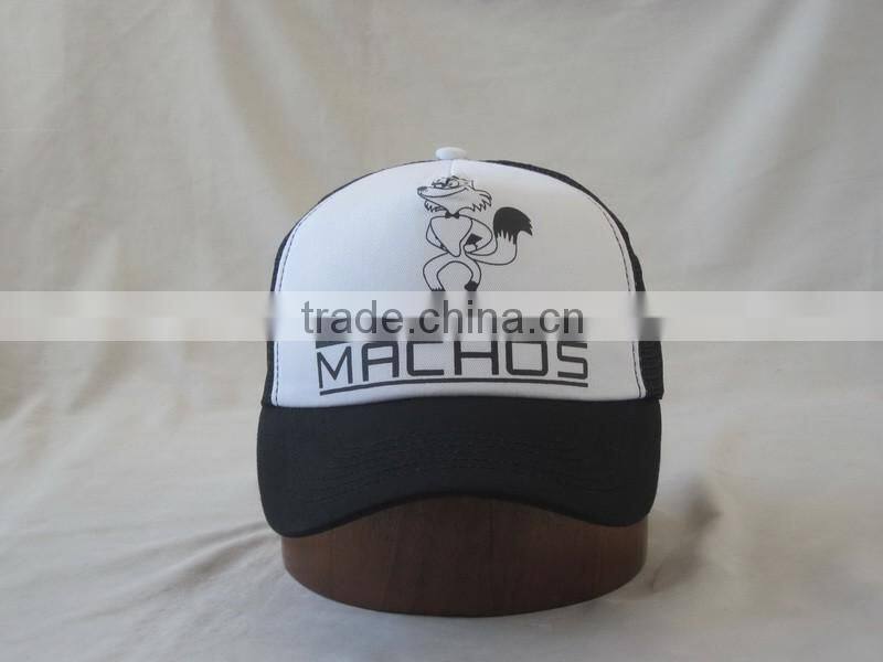 printed trucker hat, snapback cap