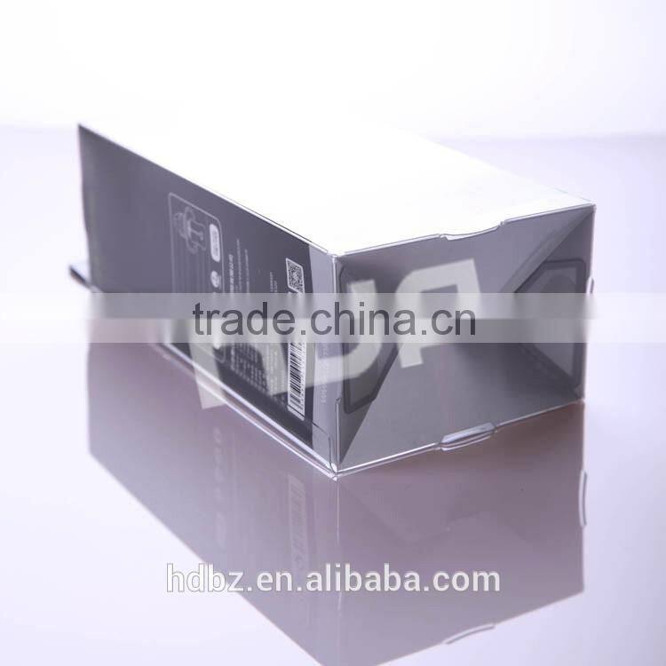 eco-friendly pet/pvc/pp clear plastic packaging box with logo