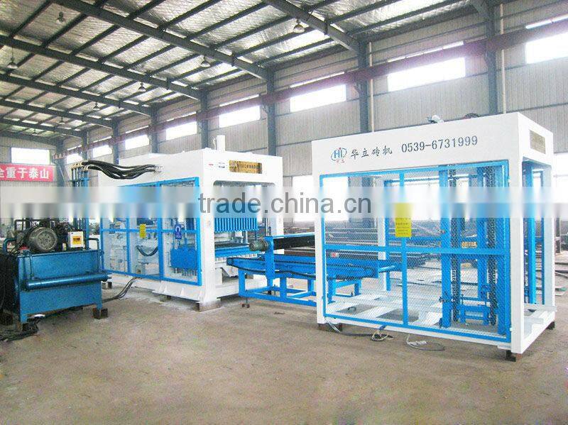QT4-15C Fully Automatic Hydraform Brick Making Machine for sale for Lybia