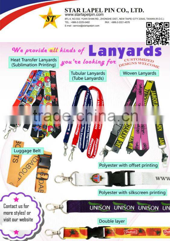 fashion decorative custom printed retractable id badge string key holder