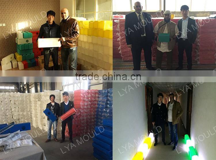 High Quality Granite Solar Kerb LED Warning Light Stone For Roadside LED Plastic PE Pavement Stone Sizes