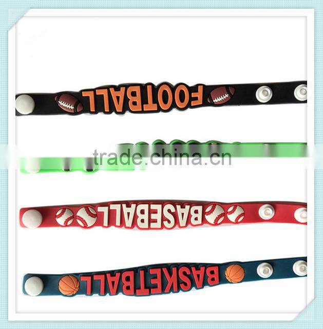 thin silicone wristband