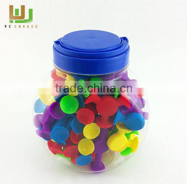 New Design cheap Eco-Friendly puzzle intellectual toy ,rubber building blocks for kid