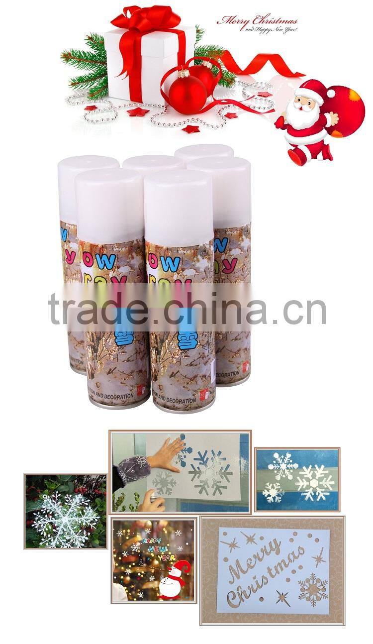 Christmas snow spray