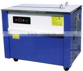 High speed semi-automatic strapping machine