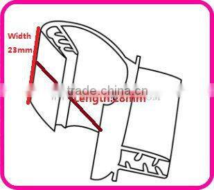 supermarket plastic shelf price holder for hanging display