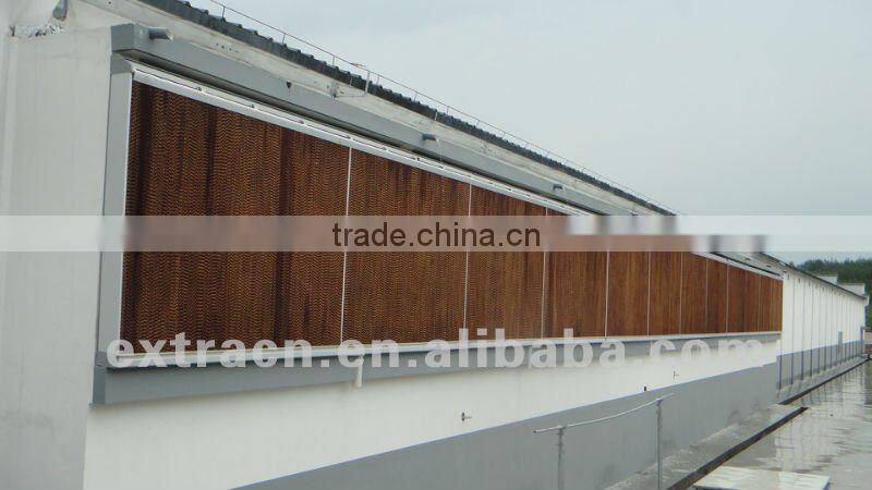 automatic poultry evaporative cooling pad