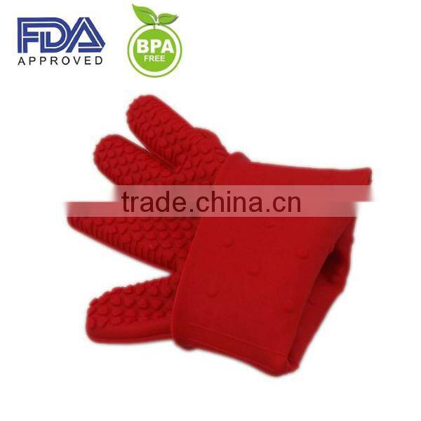 FDA high temperature silicone rubber gloves