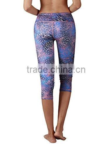 Yoga Reflex Women's Yoga Pant Active Printed Yoga Legging Hidden Pocket