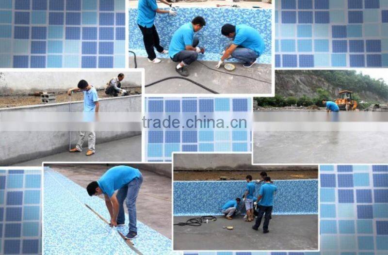 HDPE Material and Geomembranes Type swimming pool plastic liner