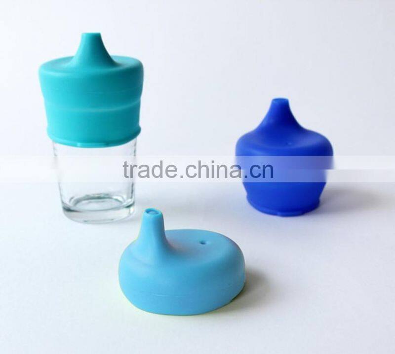 Magic baby drinking silicone cup lids water-tight children universal silicone sippy cup lids