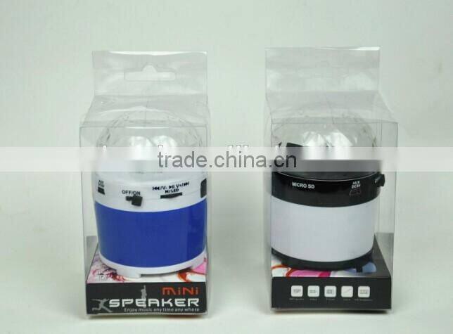 portable mini crystal digital speaker