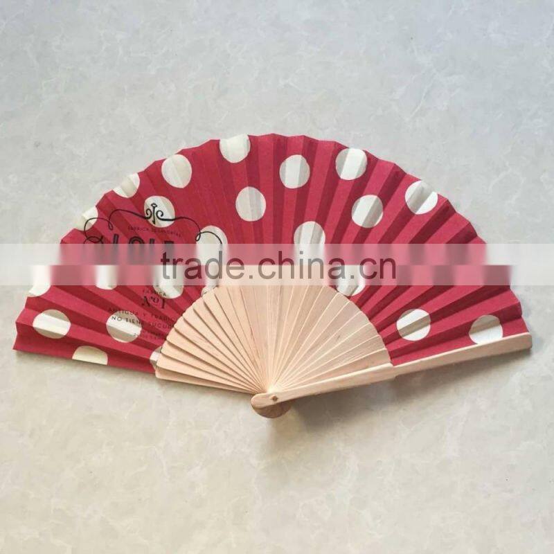 advertising hand fan