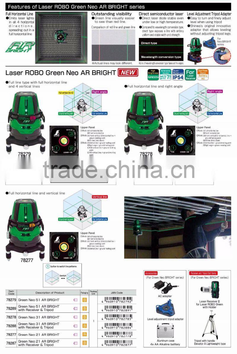 Excellent visibility Green Laser color laser marking machine