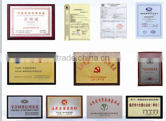 Brick making machine price mould for QT5-20 concrete paver manufacturing products Algeria