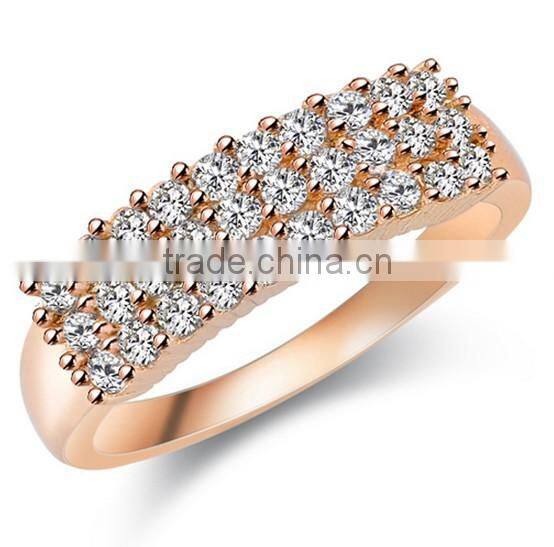 NEW Fashion Retro Big Oval Black Rhinestone Finger Ring Adjustable Women Jewelry