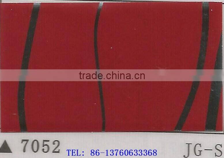 glitter Self adhesive plastic PVC cold laminated membrane film for decoration item 7052