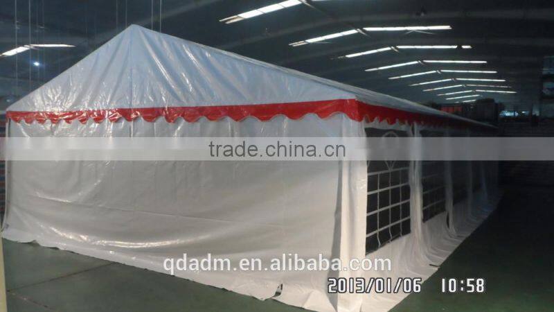 galvanized or powder coated PE PVC steel waterftoof event tent high quality