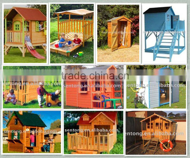 Good Quality And Low Price Wooden Playhouse