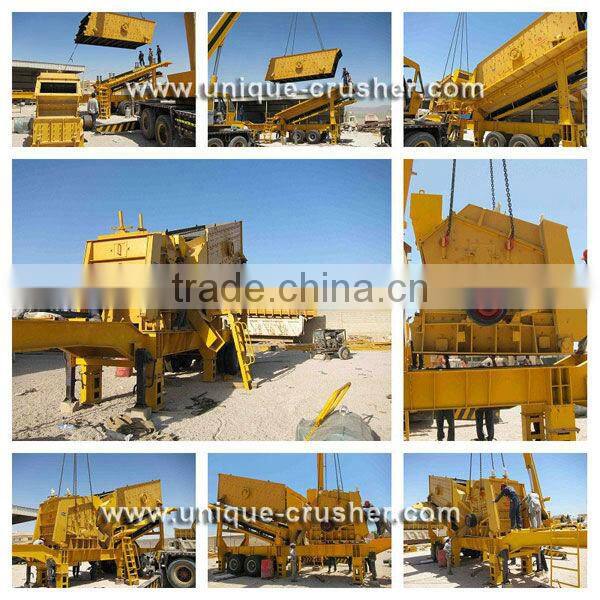 great quality mobile Crushing Plant, crushing & screening plant,portable mobile jaw crusher plant on sale