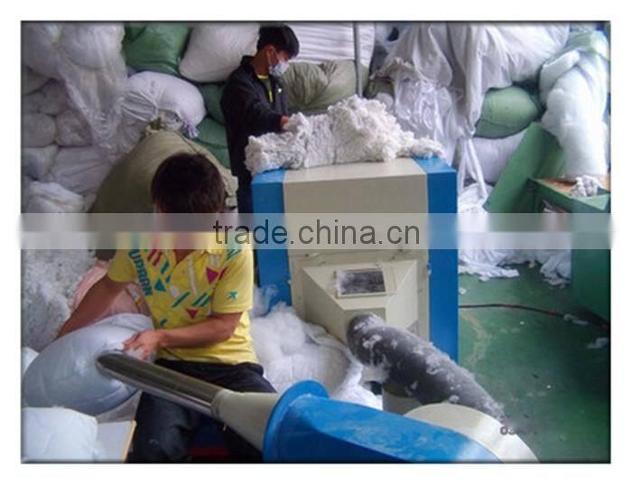 Automatic polyester fiber tearing opening machine for pillow fiber filling machine