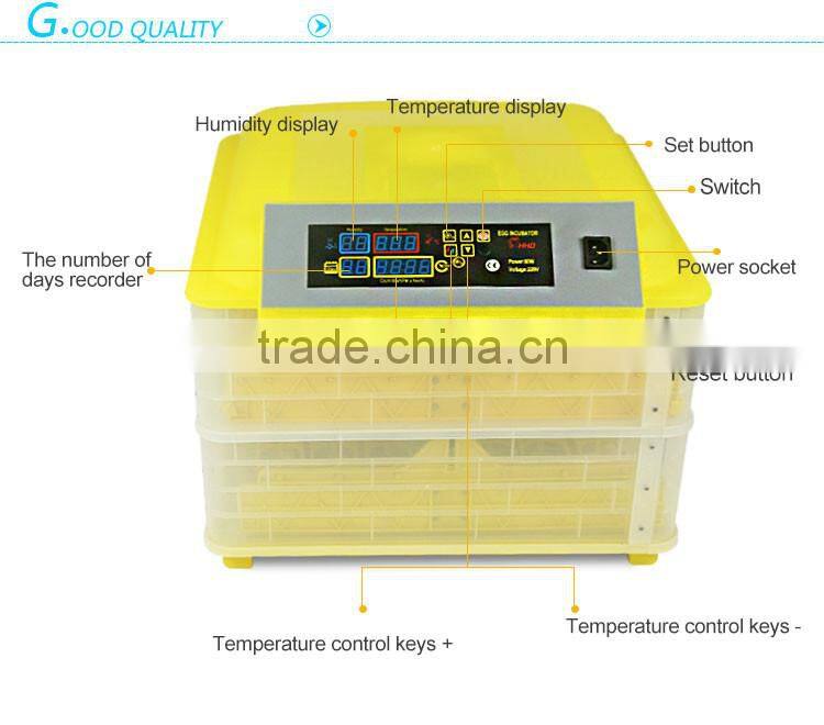 Best quality HHD brand cheap automatic egg incubator for sale YZ-96