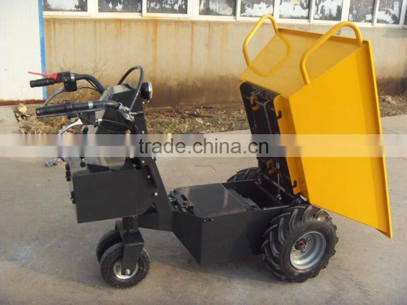 Electric mini dumper with Wheel