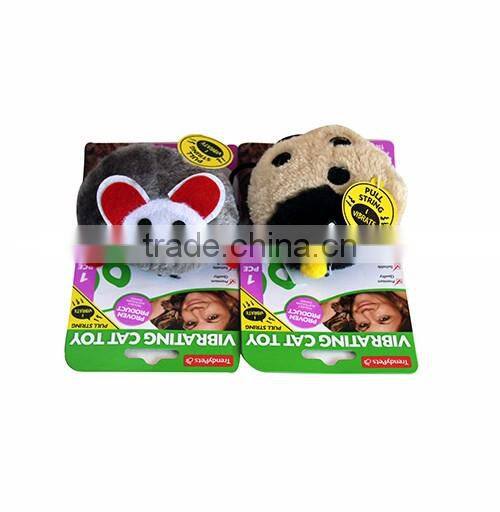 Wholesale Stuffed Plush Cat Toy Mouse Shape / Customized Plush Puppy Toy For Promotional Gift