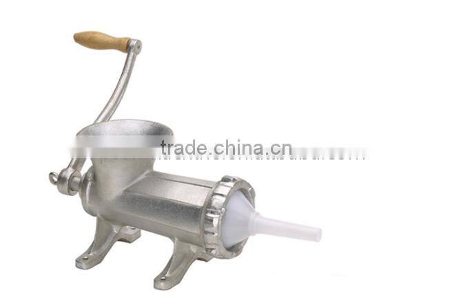 high quality commercial tinned manual meat mincer no. 32