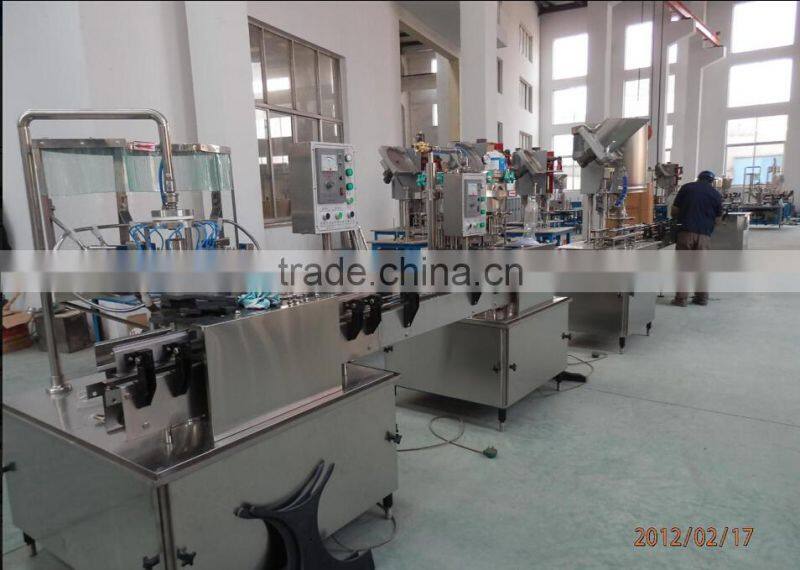 PET Bottled 10000BPH 3 in 1 Purified Water Filling Machine