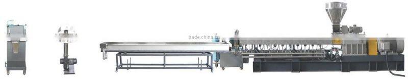 PS flakes recycling extruder machine with screen filter
