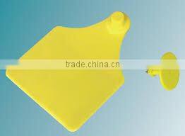 Small RFID Animal Ear Tag 13.56MHz ISO11784 Customized Logo