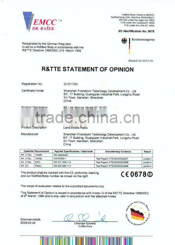 VHF/UHF RF VOICE & DATA RADIO MODEM 5W