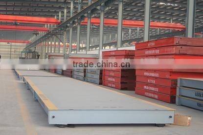 China heavy duty 100 ton weighbridge scale for truck scale