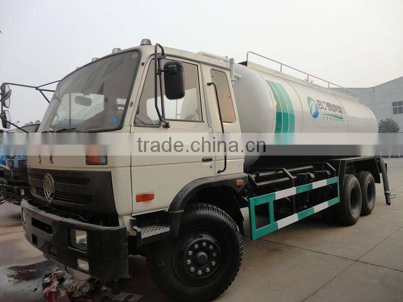 heavy duty dongfeng 6x4 new fecal suction truck, vacuum sewage suction truck