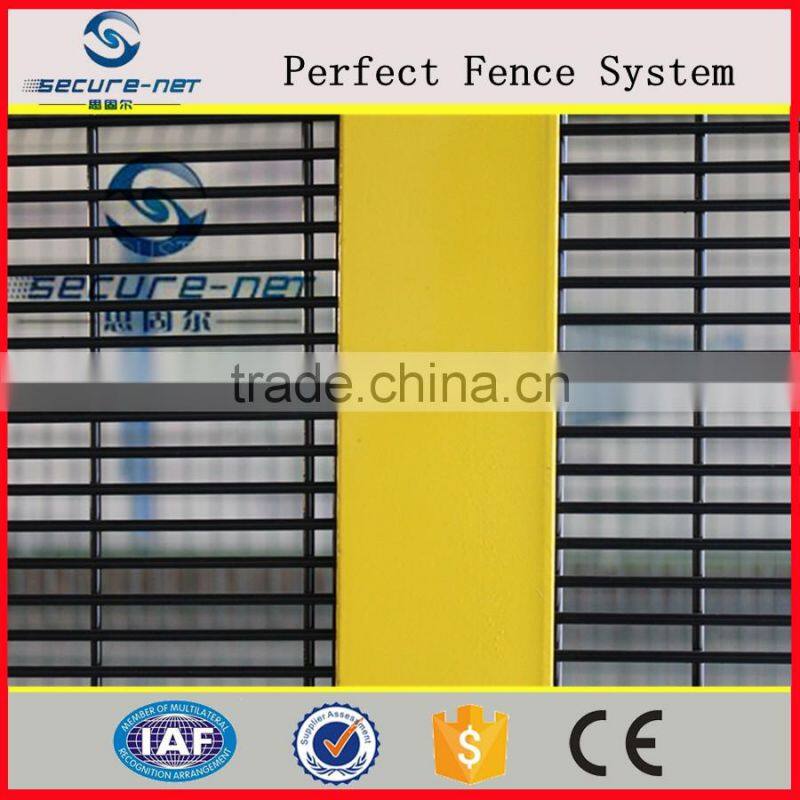 High Quality powder coated 358 anti climb weld mesh fencing for sale