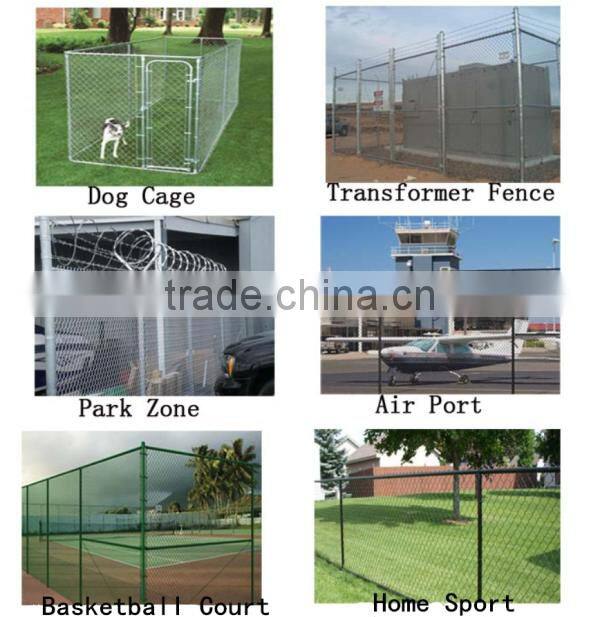 discount pvc coated chain link fence anping factory