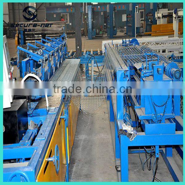 high quality anti-corrosion airport chain link mesh fence panel system